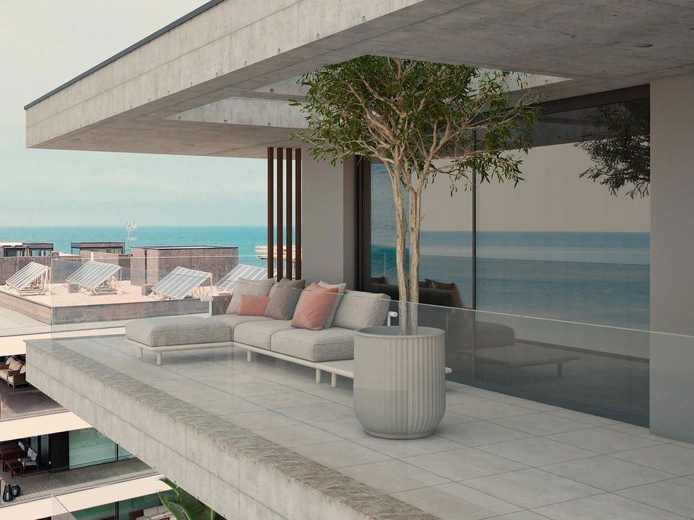 3 bedroom flat with terrace and next to the beach, in Canidelo 1328192513