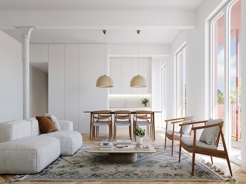 2 bedroom apartment with balcony in new development in Beato, Lisbon 2326397507