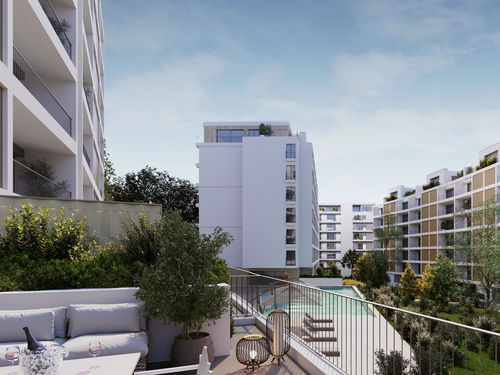 1 bedroom flat with balcony in new development in Loures 4217797875