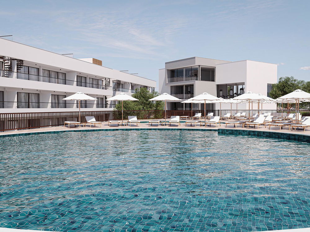 2 bedroom flat with terrace, next to the beach, in Carvoeiro, Algarve 2037859365