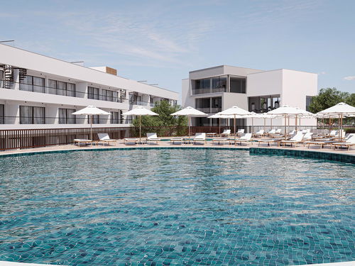 1 bedroom flat with balcony, next to the beach, in Carvoeiro, Algarve 3269790327