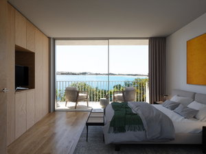 2 bedroom triplex flat, with swimming pool, in Foz do Douro, Porto 2026191281