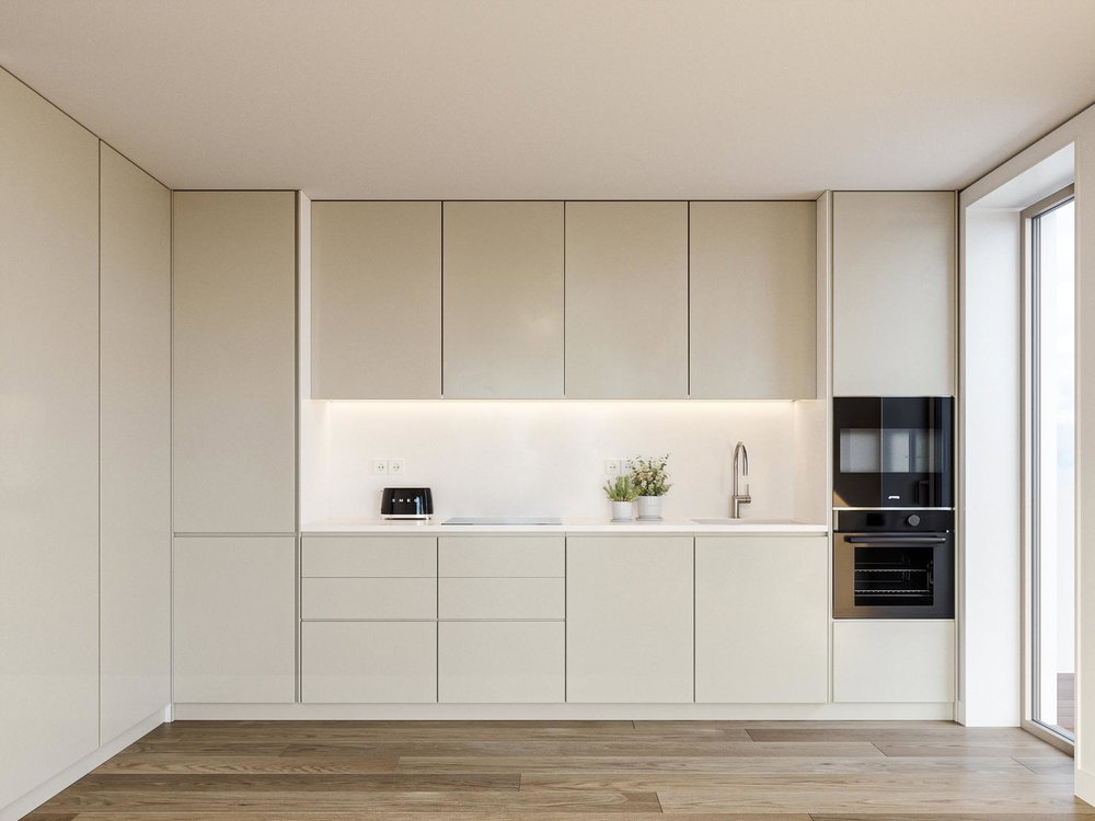 3 bedroom flat with balcony in the new development in Campo Grande 1955102214