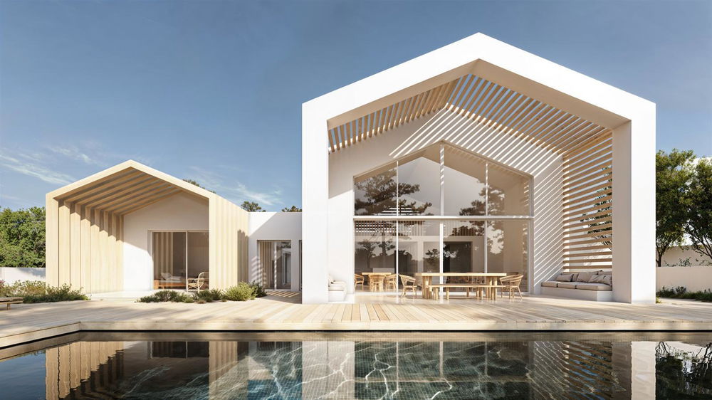 4 bedroom villa under construction located in Brejos da Carregueira de Cima, Comporta 2228754088