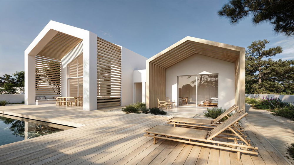 4 bedroom villa under construction located in Brejos da Carregueira de Cima, Comporta 2228754088