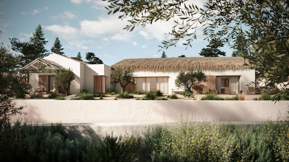 4 bedroom villa under construction, in Praia do Pego on a plot of 897m2. 3135239950