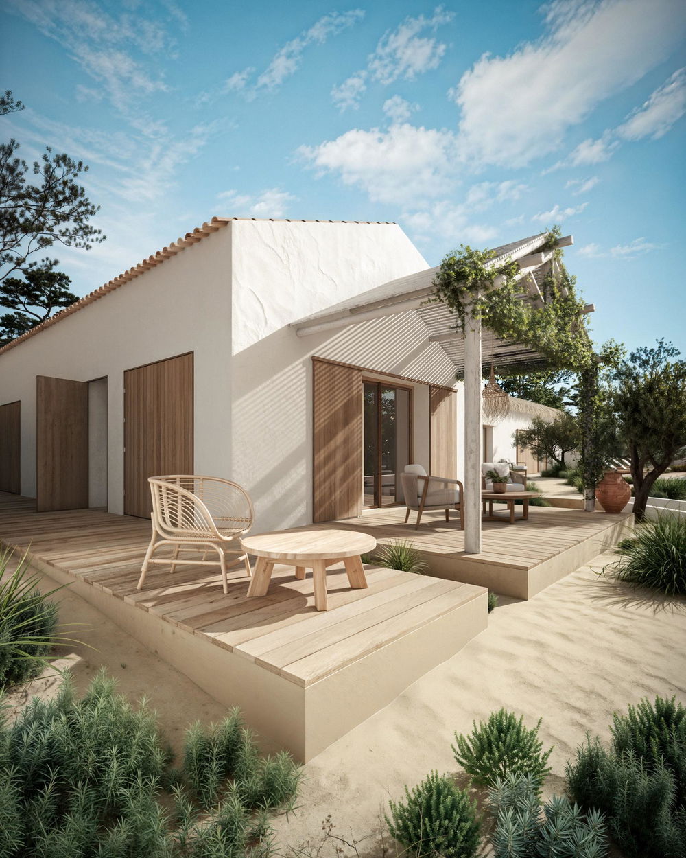 4 bedroom villa under construction, in Praia do Pego on a plot of 897m2. 3135239950