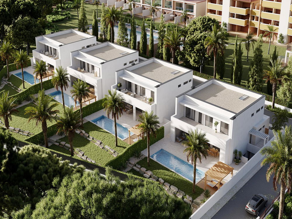 4 bedroom villa with swimming pool, in a new condominium, in Vilamoura 4223289605