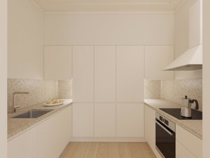 2 bedroom flat with terrace in new development in Santos 2728548113