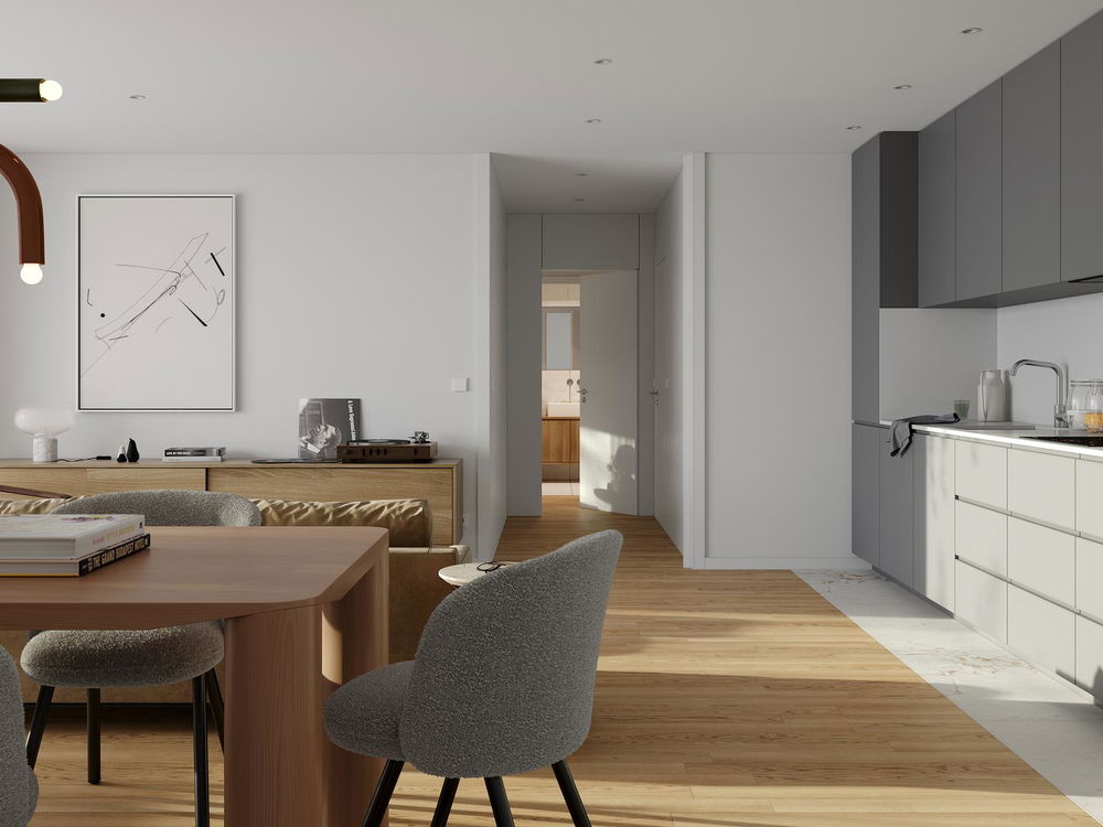 2 bedroom flat with balcony, in the centre of Porto 2702787842