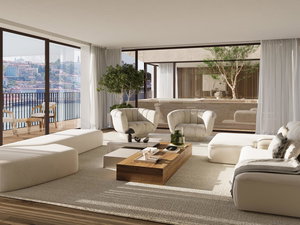 3 bedroom flat with outdoor area, next to the Douro River 2701232564