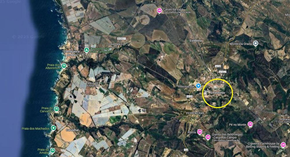 Four plots for construction on the Costa Vicentina 92002327