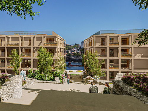 2 bedroom flat with outdoor area, next to the Douro River 3869376757