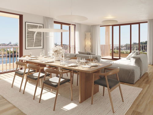 2 bedroom flat with outdoor area, next to the Douro River 4128210335