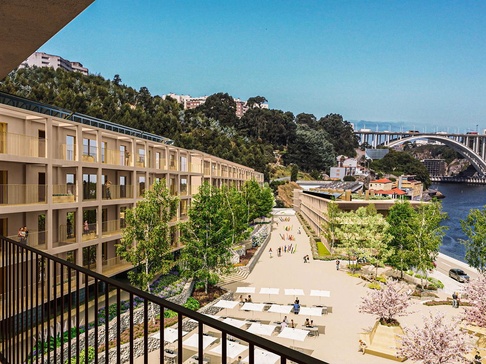 3 bedroom flat with outdoor area, next to the Douro River 1549254699