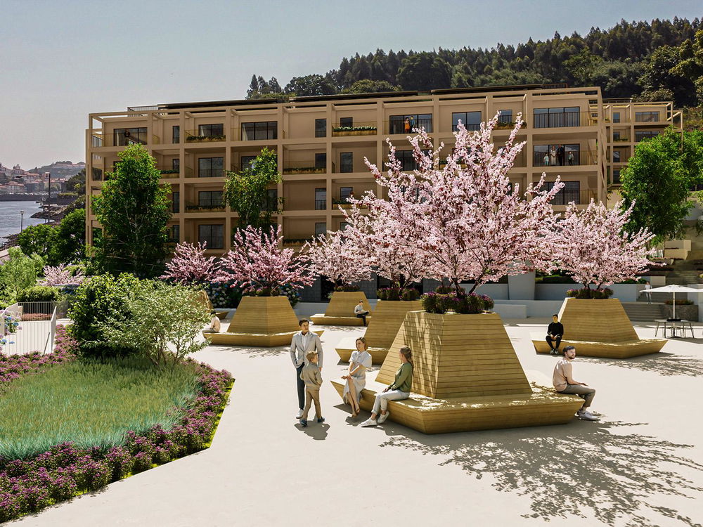 2 bedroom flat with outdoor area, next to the Douro River 2992218375