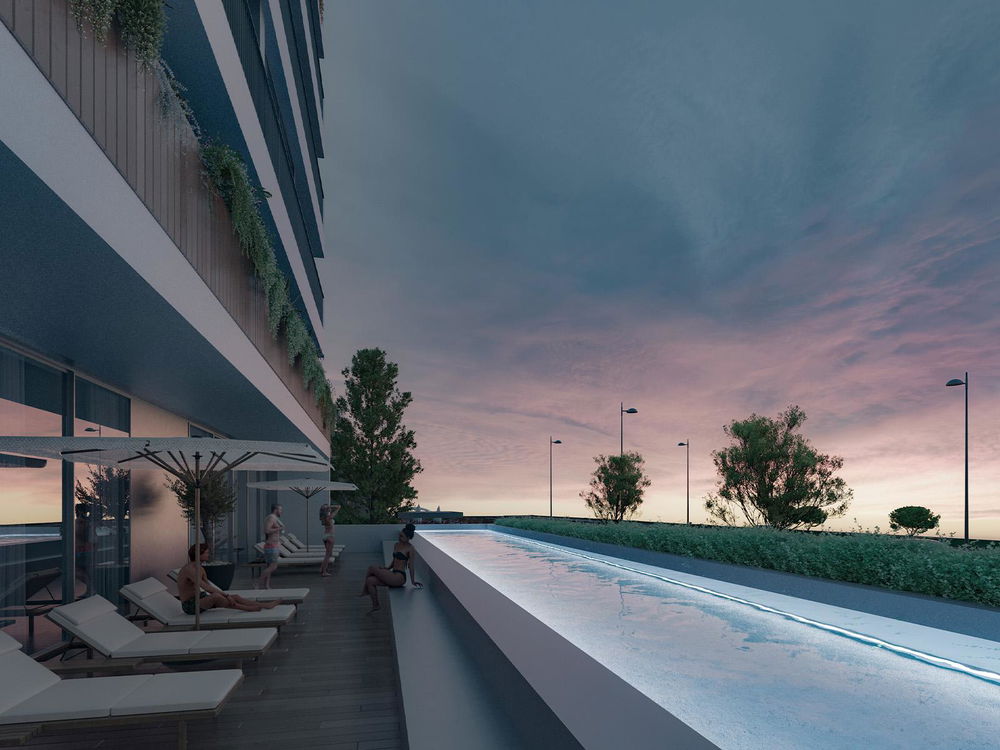 3 bedroom flat with balcony in new development, Vila Nova de Gaia 752853700