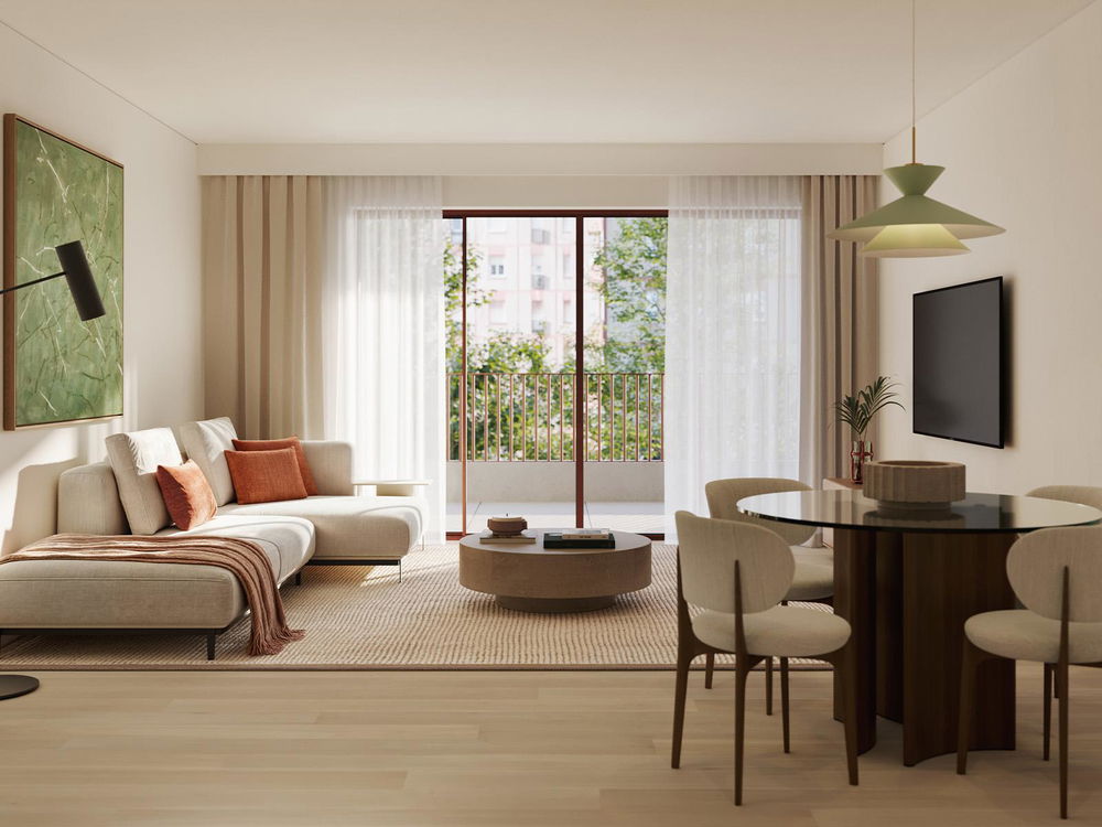 2 bedroom flat with balcony in Santo António dos Cavaleiros 1264437127