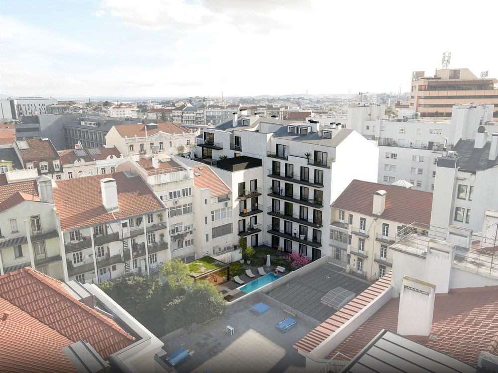2 bedroom flat with terrace in a new development in Avenidas Novas 1172993665