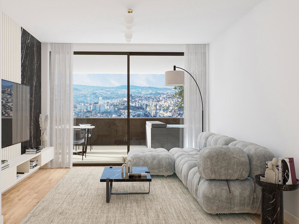 2 bedroom flat with balcony and pool and views of the Douro River 2790217400