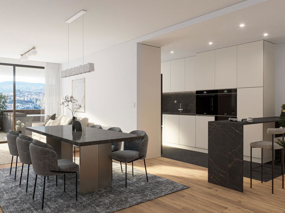 2 bedroom flat with balcony and pool and views of the Douro River 2790217400