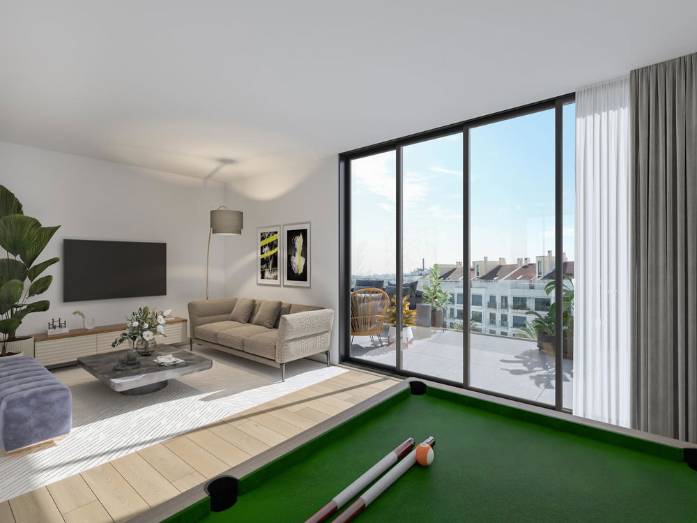 3 bedroom flat with balcony in new development in Montijo 2104410995