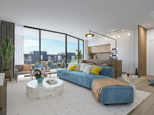 3 bedroom flat with balcony in new development in Montijo 2047018858