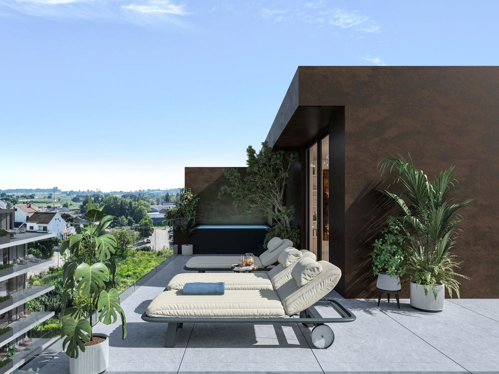 4 bedroom duplex flat in new development in Montijo 1200186198