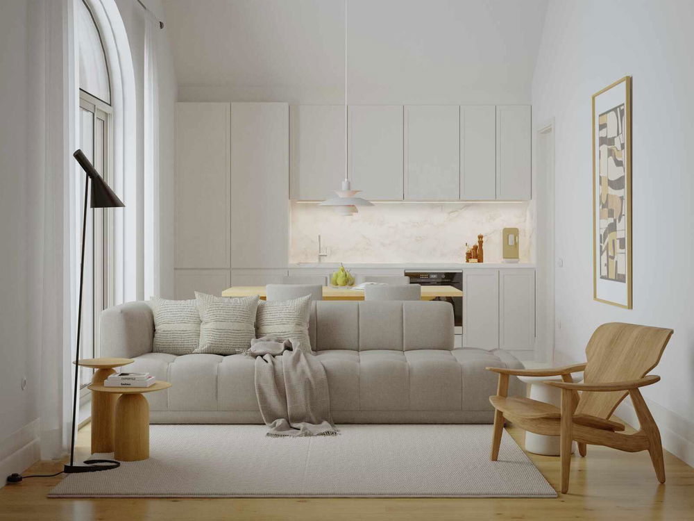 2 bedroom flat, with balcony, in Porto 1402394897