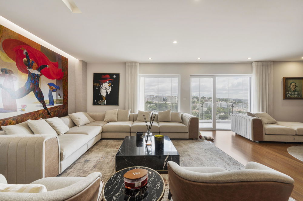 4 bedroom flat with sea and river view, in Paço de Arcos 3676151401