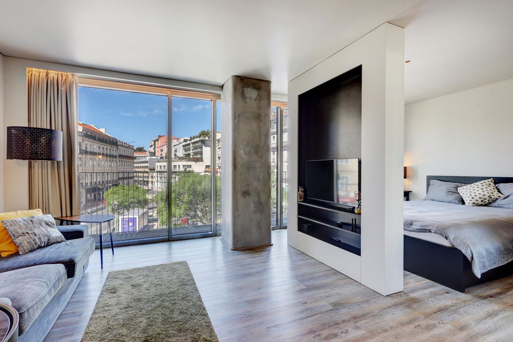 Apartment T0 with balcony, furnished and equipped, in Santos, Lisbon 2869166617