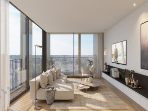 3 bedroom flat with balcony in new development in Almancil 3382319497