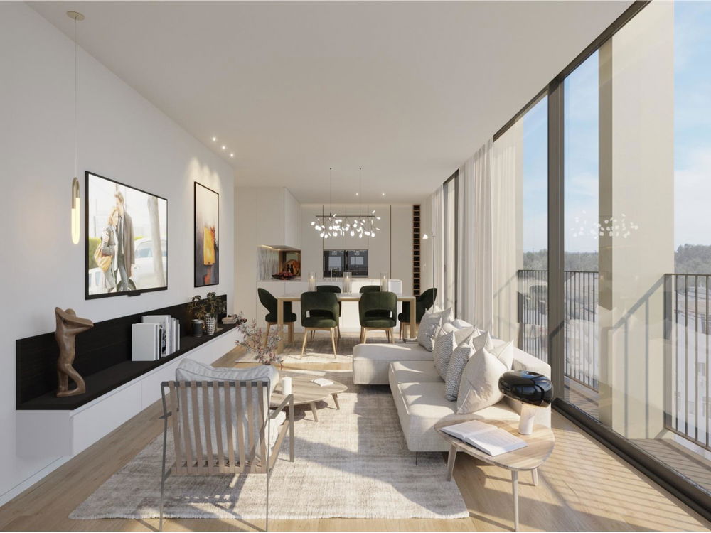 3 bedroom flat with balcony in new development in Almancil 937344482