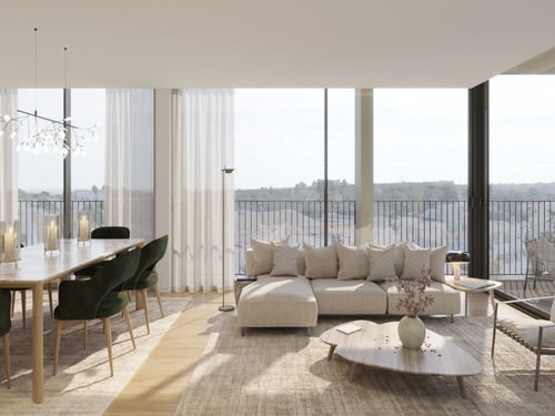 2 bedroom flat with balcony in new development in Almancil 3654343886