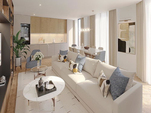 3 bedroom flat with balcony in a new development, in Loulé 191208836