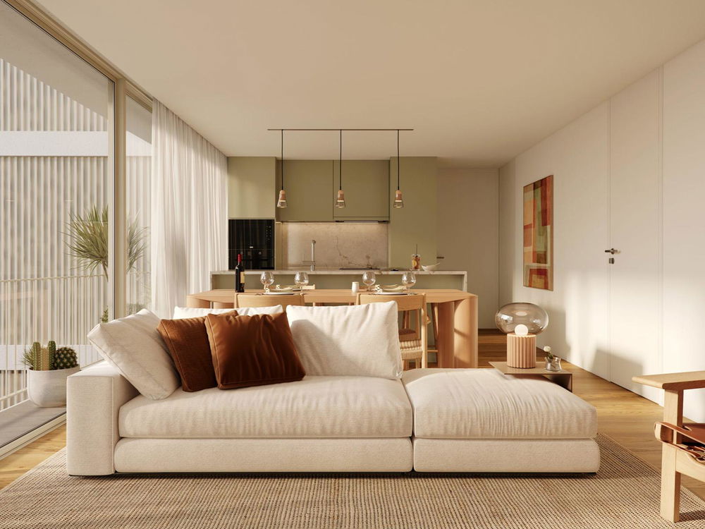 2 bedroom flat with balcony, in Matosinhos 3773088380