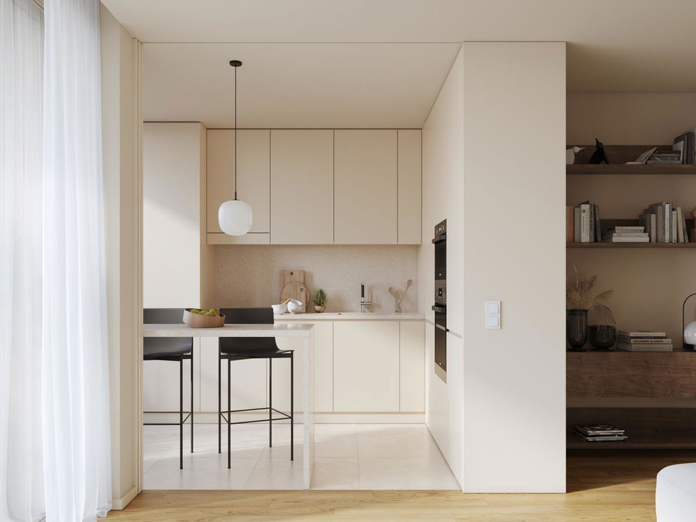 2 bedroom flat with balcony in new development in Matosinhos 2940398742