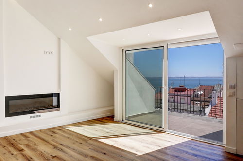 2 bedroom duplex flat with terrace and river view, in São Vicente 3774582123