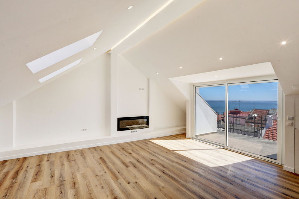 2 bedroom duplex flat with terrace and river view, in São Vicente 3774582123