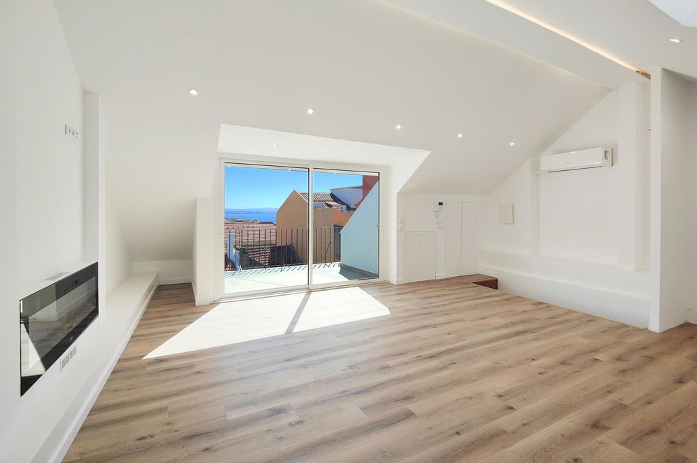 2 bedroom duplex flat with terrace and river view, in São Vicente 3774582123