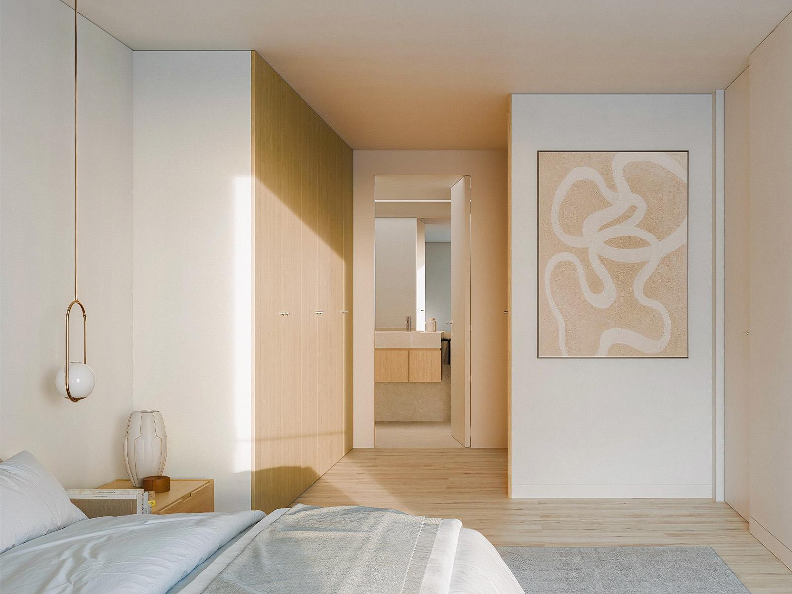 2 bedroom flat with garden in a gated community in Gondomar