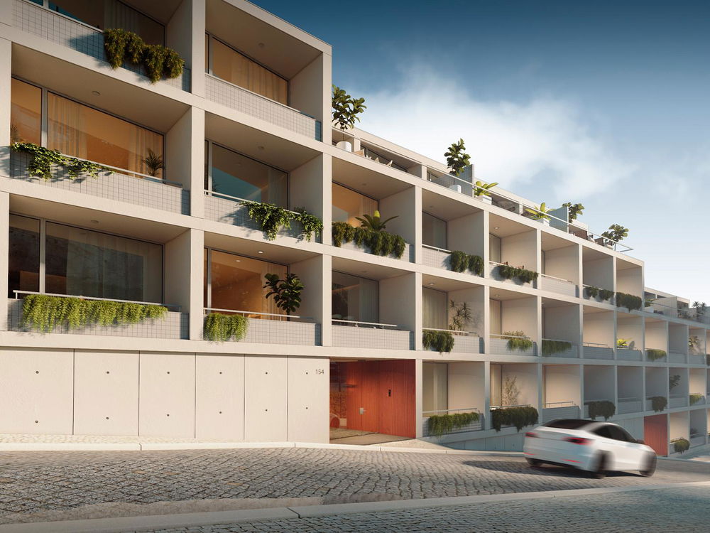 1 bedroom flat with parking space in a new development in the centre of Porto 1384141380