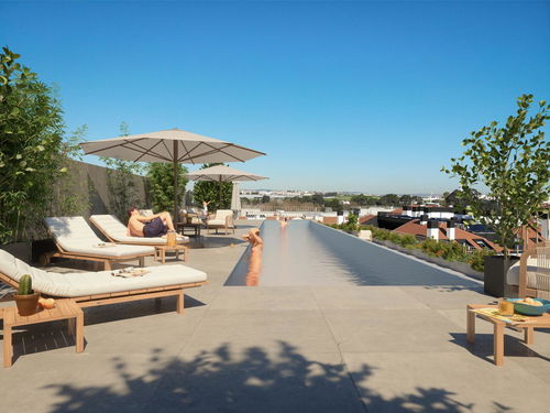 3 bedroom flat with balcony in new development in Alvalade 3025214806