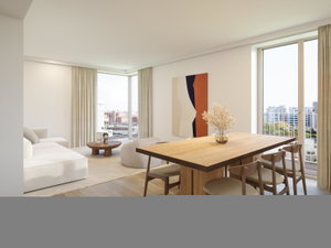 2 bedroom flat with balcony in new development in Campo Grande 563446395