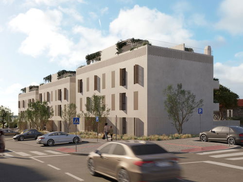 3 bedroom flat with balcony and terrace in a new development, in Olhão 2103426626