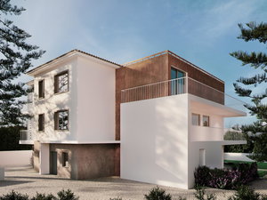 4 Bedroom Duplex Apartment with Pool and Garden, next to Carcavelos Beach 3457522709