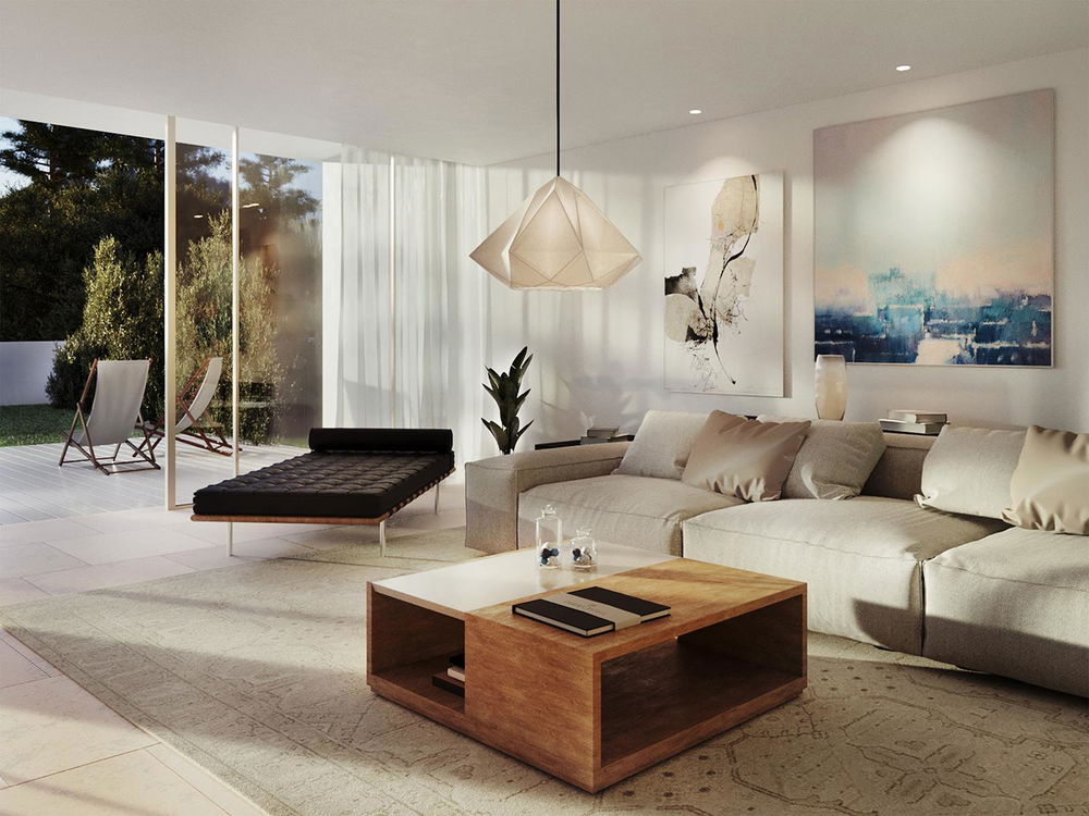 4 Bedroom Duplex Apartment with Pool and Garden, next to Carcavelos Beach 3457522709