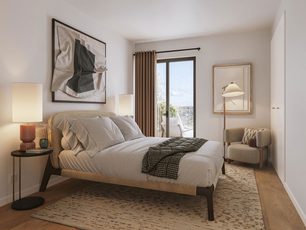 3 bedroom flat with balcony in new development in Loures 3888708329