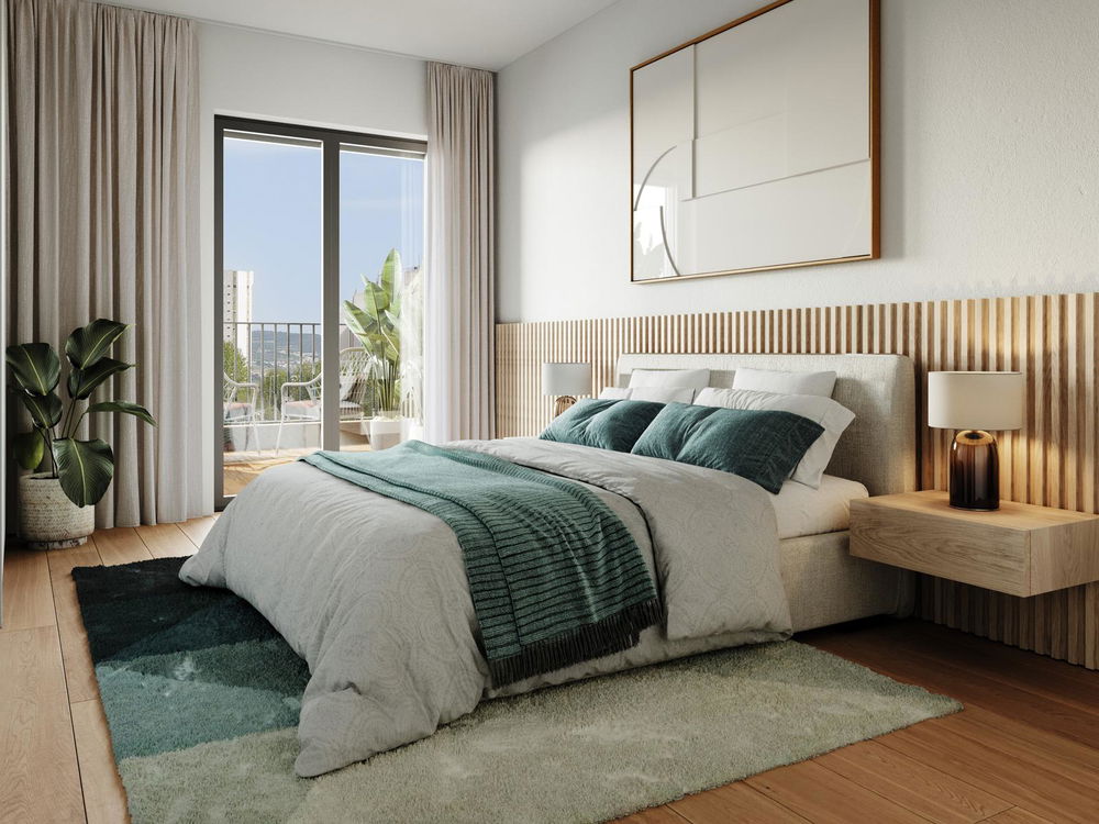 3 bedroom flat with balcony in new development in Loures 2375553010