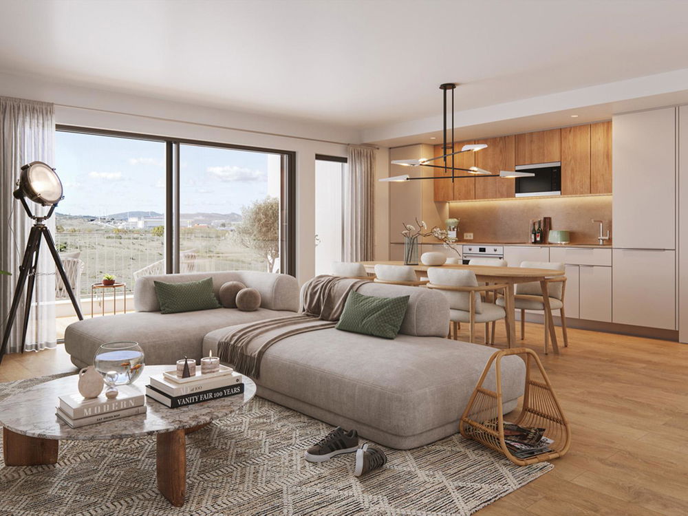 2 bedroom flat with balcony in new development in Loures 3630064841